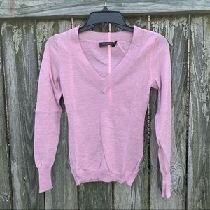 The Limited XSmall Purple V Neck Sweater